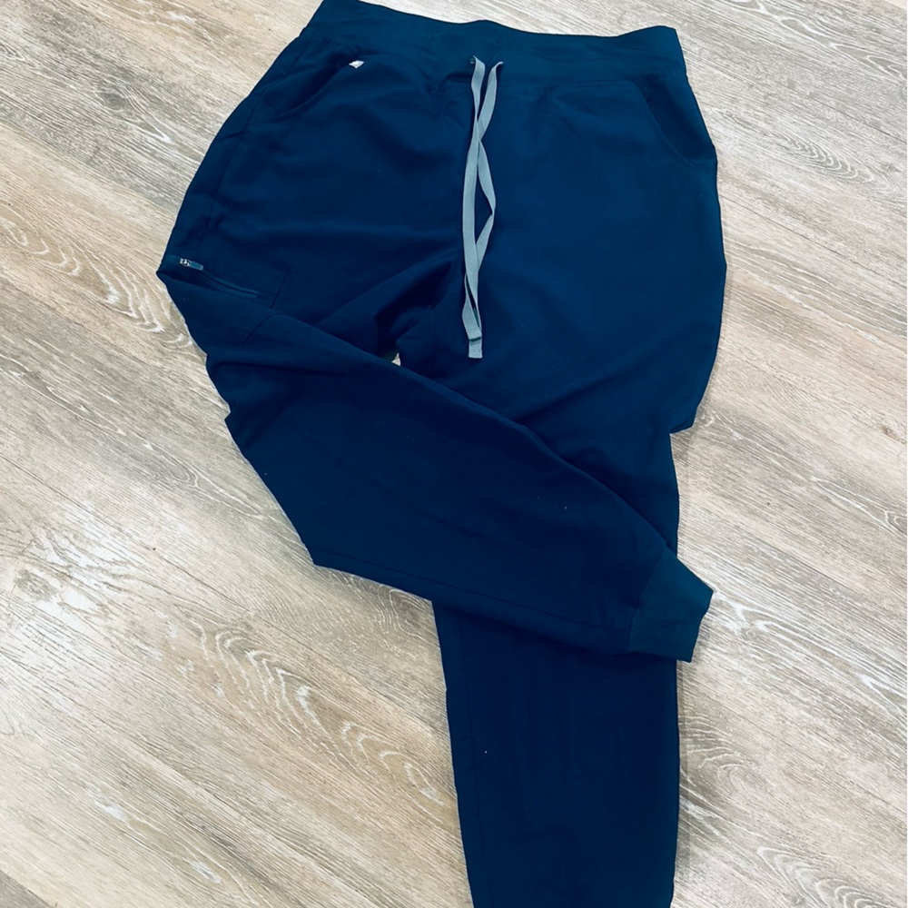 Figs Navy Blue Scrub Pants